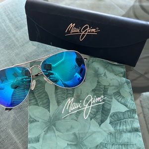 Maui Jim baby beach polarized aviator sunglasses